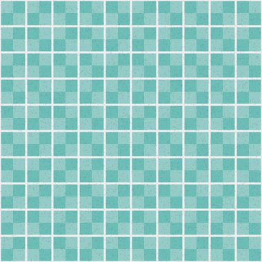 Soyut renk geometrik mozaik desen üretici hesaplama sanatı illüstrasyonu, fayans renk parçalarının taklit edilmesi