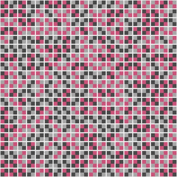 Abstrakte Farbe Geometrische Mosaik Muster Generative Computergestützte Kunst Illustration Nachahmung — Stockvektor