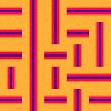 soyut geometrik desen, vektör illüstrasyonu 