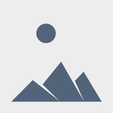 Geometrik dağlar siluet, manzara çizimi