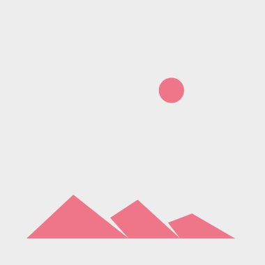 Geometrik dağlar siluet, manzara çizimi