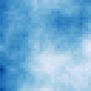 Elmas kare bulut soyut hesaplama üretken sanat arkaplanı illüstrasyonu 