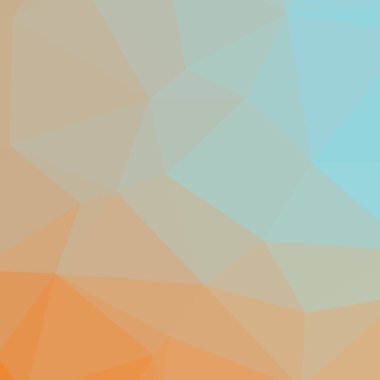 Soyut renk Low-Polygones Üretici Sanat arkaplan illüstrasyonu