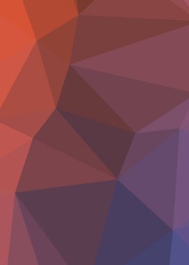 Soyut hesaplama rengi Polygones arkaplan çizimi