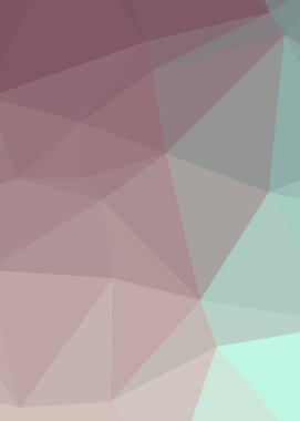 Soyut hesaplama rengi Polygones arkaplan çizimi