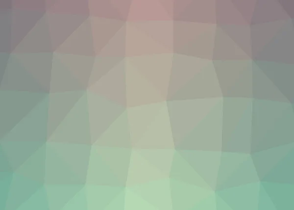 Abstract Computationele Kleur Polygonale Achtergrond Illustratie — Stockvector