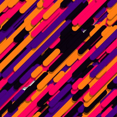 Renk Soyut Çizgileri ve Çemberler Üretken Sanat arkaplan resimlemesi