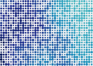 renkli pikseller soyut hesaplamalı üretken sanat arkaplanı illüstrasyonunu bulutlandırır 