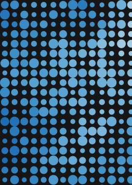 renkli noktalar soyut dijital duvar kağıdı