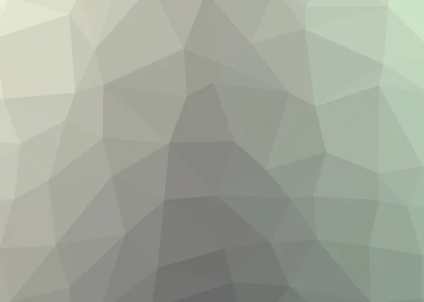 Abstracte Kleur Low Polygons Generative Art Achtergrond Illustratie — Stockvector