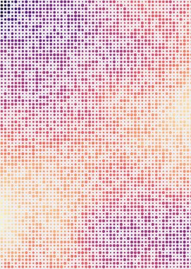 Renk pikselleri Bulut Soyut Hesaplama Üretim Sanatı arkaplan illüstrasyonu