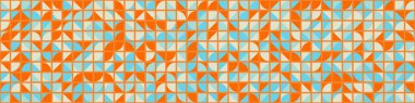 Soyut geometrik desen, dijital duvar kağıdı çizimi