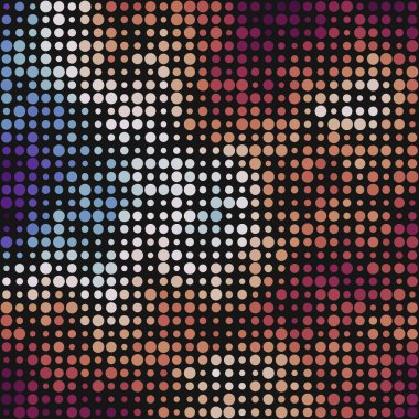 Pikseller Bulut Soyut Hesaplama arkaplanı 