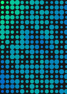 renkli pikseller soyut hesaplamalı üretken sanat arkaplanı illüstrasyonunu bulutlandırır 