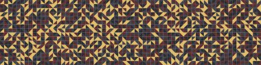 Soyut Geometrik Desen, hesaplama sanatı çizimi