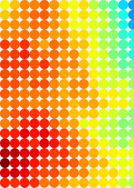 renkli pikseller soyut hesaplamalı üretken sanat arkaplanı illüstrasyonunu bulutlandırır