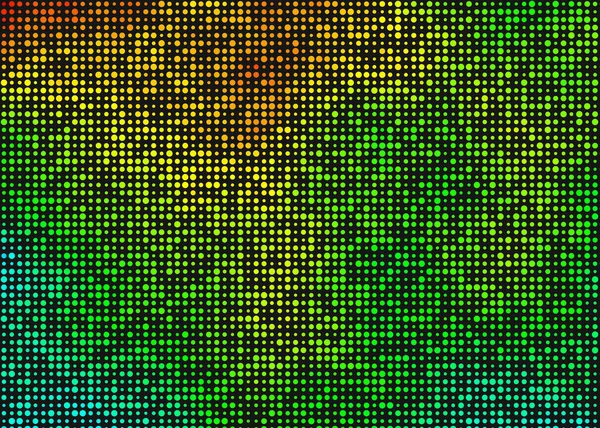 Pixels Coloridos Nuvem Abstrata Arte Gerativa Computacional Fundo Ilustração — Vetor de Stock