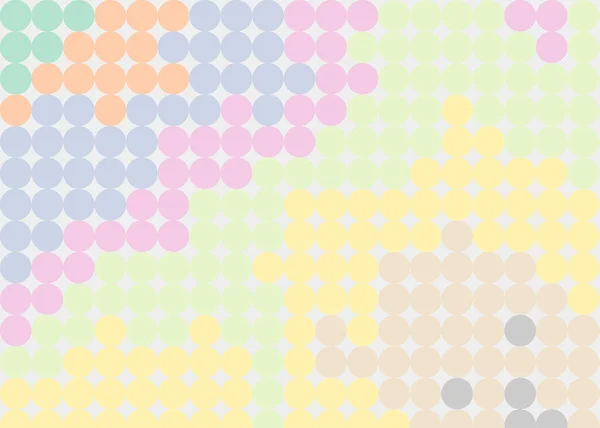 Pixels Cloud Abstract Computational Background — ストックベクタ