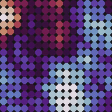 Pikseller Bulut Soyut Hesaplama arkaplanı 