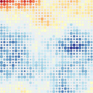 Pikseller Bulut Soyut Hesaplama arkaplanı 