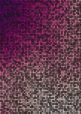 renkli pikseller soyut hesaplamalı üretken sanat arkaplanı illüstrasyonunu bulutlandırır