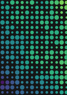 renkli pikseller soyut hesaplamalı üretken sanat arkaplanı illüstrasyonunu bulutlandırır