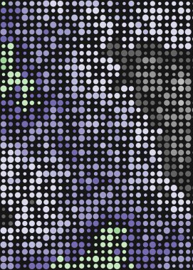 Pikseller Bulut Soyut Hesaplama arkaplanı 