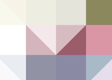 soyut renkli düşük çokgenli üretken sanat arkaplanı çizimi