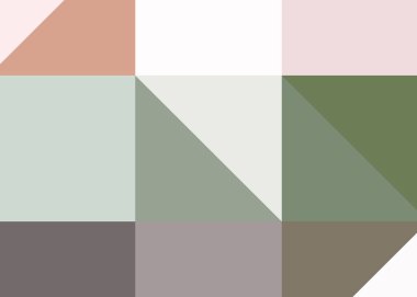 soyut renkli düşük çokgenli üretken sanat arkaplanı çizimi 