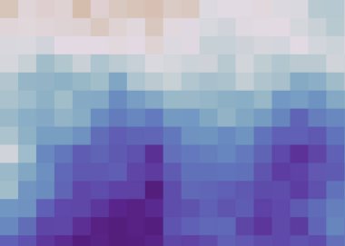 Pikselli soyut renkli hesaplama üretken sanat arkaplanı