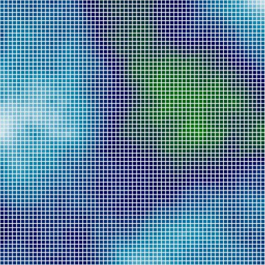 renkli pikseller soyut hesaplamalı üretken sanat arkaplanı illüstrasyonunu bulutlandırır 