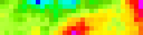 Pixeles Coloridos Nube Abstracta Computacional Arte Generativo Fondo Ilustración — Archivo Imágenes Vectoriales