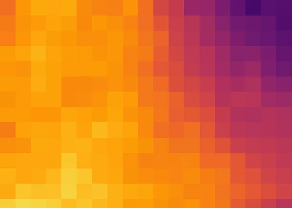 Fondo Arte Generativo Computacional Color Abstracto Con Píxeles — Vector de stock