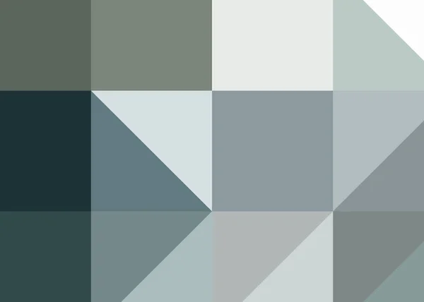 Abstracto Colorido Bajo Polígonos Arte Generativo Fondo Ilustración — Vector de stock