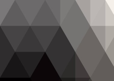 soyut renkli düşük çokgenli üretken sanat arkaplanı çizimi