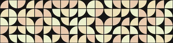 Abstract Geometrisch Patroon Illustratie Van Rekenkunst — Stockvector