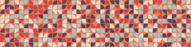 Soyut Geometrik Desen, hesaplama sanatı çizimi