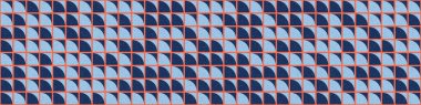 Soyut Geometrik Desen, üretken hesaplama sanatı çizimi