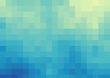 Pikselleri olan renkli soyut hesaplama sanatı arkaplanı