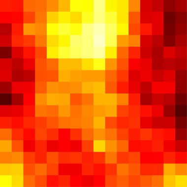 Soyut renk geometrik küpleri kalıplı üretici hesaplama sanatı çizimi, dijital piksel biçimi, renk geometrik parçalı dikişsiz şablon vektörü
