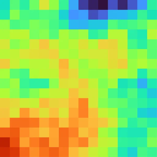 Illustrazione Generativa Arte Computazionale Generativa Cubi Geometrici Astratti Colori Stile — Vettoriale Stock