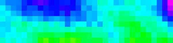 Fundo Arte Computacional Abstrata Colorido Com Pixels — Vetor de Stock