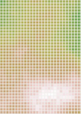 Soyut renk geometrik küpleri kalıplı üretici hesaplama sanatı çizimi, dijital piksel biçimi, renk geometrik parçalı dikişsiz şablon vektörü