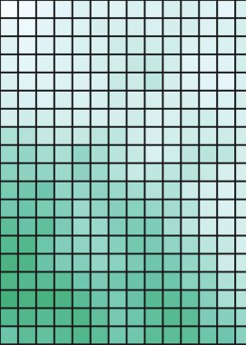 Soyut renk geometrik küpleri kalıplı üretici hesaplama sanatı çizimi, dijital piksel biçimi, renk geometrik parçalı dikişsiz şablon vektörü