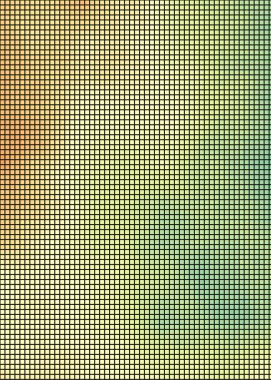 Soyut renk geometrik küpleri kalıplı üretici hesaplama sanatı çizimi, dijital piksel biçimi, renk geometrik parçalı dikişsiz şablon vektörü