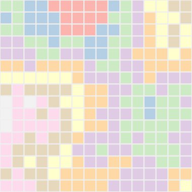 Pikselleri olan renkli soyut hesaplama sanatı arkaplanı