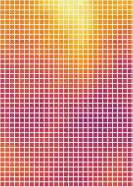 Pikselleri olan renkli soyut hesaplama sanatı arkaplanı