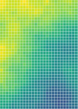 Soyut renk geometrik küpleri kalıplı üretici hesaplama sanatı çizimi, dijital piksel biçimi, renk geometrik parçalı dikişsiz şablon vektörü