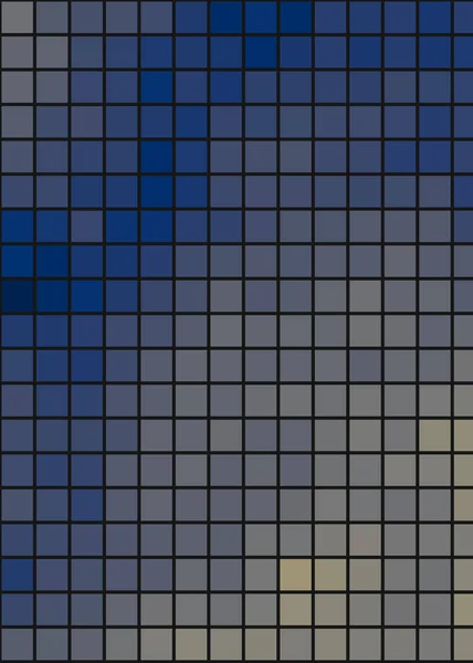 Illustrazione Generativa Arte Computazionale Generativa Cubi Geometrici Astratti Colori Stile — Vettoriale Stock
