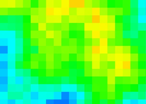 Цветной Абстрактный Фон Вычислительного Искусства Пикселами — стоковый вектор